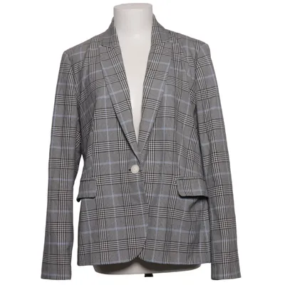 Blazer (Gray, Blue) from Hallhuber Elastane, Polyester, Viscose