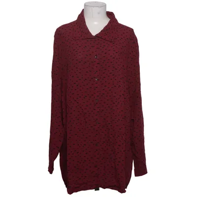 Skjortekjole (Rød, Sort) fra Pure by Ulla Popken Viscose