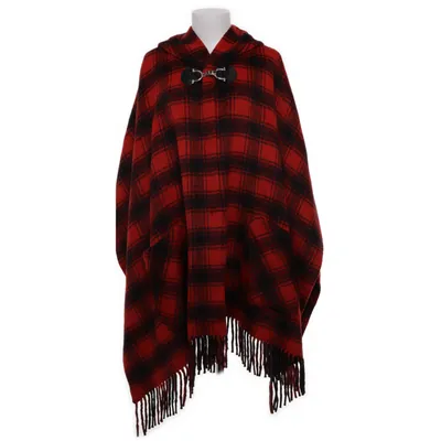 Poncho (Röd, Svart) från Marina Rinaldi