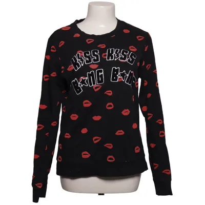 Sweatshirt (Black, Red) from Colourful Rebel