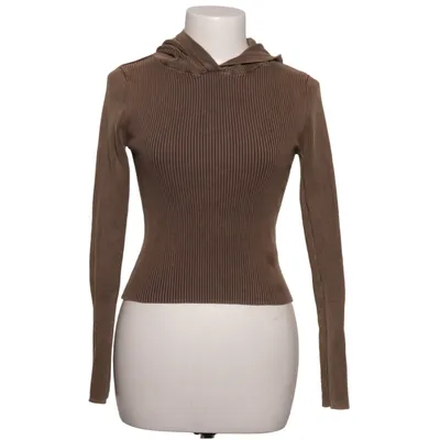 Hoodie (Brown) from Stradivarius Cotton, Polyamide