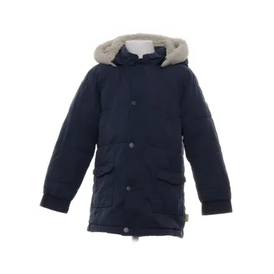 Winter jacket (Blue, Beige) from Steiff Cotton, Polyamide, Polyester