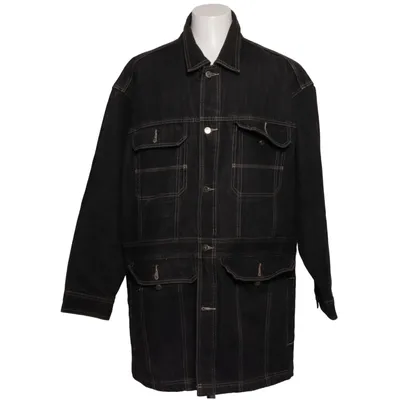 Denim jacket (Black) from Pelle Pelle Cotton