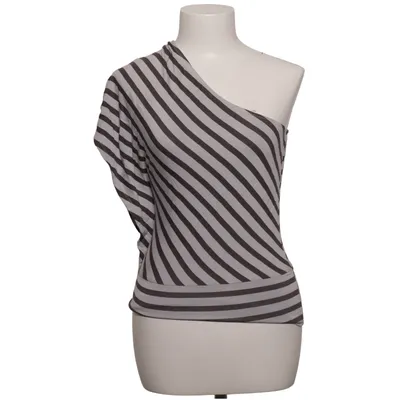 Top (Grijs, Zwart) van Edikted Elastaan, Viscose