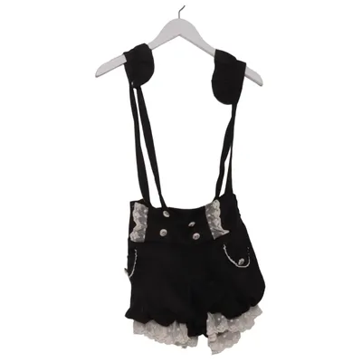 Hängselshorts (Svart, Vit) från Body Line Polyester