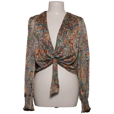 Slå-om bluse (Flerfarvet) fra Drôle de Copine Polyester
