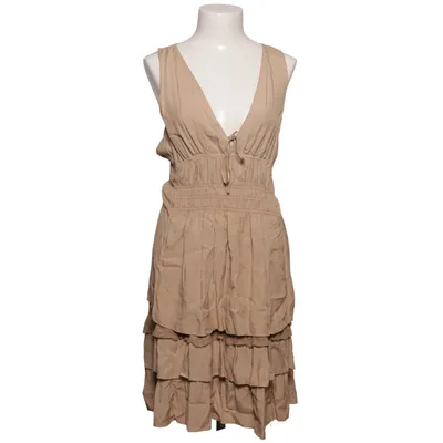 Kjole (Beige) fra IKKS Bomuld, Viscose