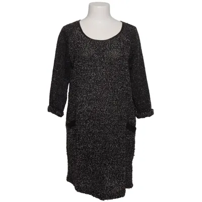 Klänning (Svart, Vit) från Jean Pascale Akryl, Polyester, Ull