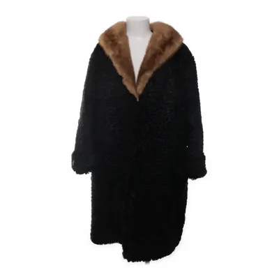 Pälskappa (Svart, Brun)