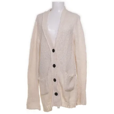 Cardigan (White) from 81 Hours Acrylic, Alpaca wool, Merino wool, Polyamide