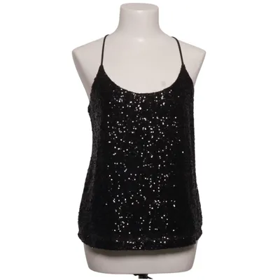 Tanktop (Zwart) van Only One Polyester, Viscose
