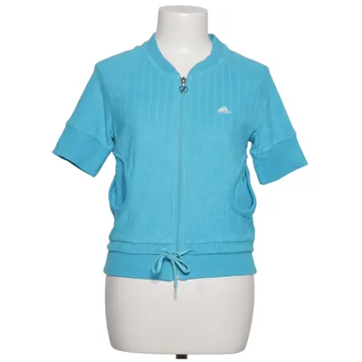 Veste de sport (Bleu) de Adidas Coton, Élasthane