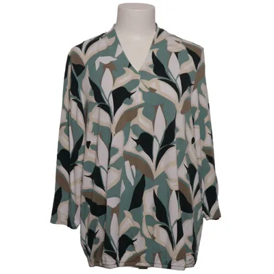 Blouse (Groen, Wit, Meerkleurig) van Bonita Elastaan, Viscose