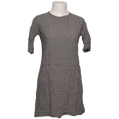 Dress (Black, White) from Emil Cotton, Viscose