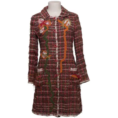 Blazer (Marron, Multicolore) de Moschino Cheap and Chic Coton