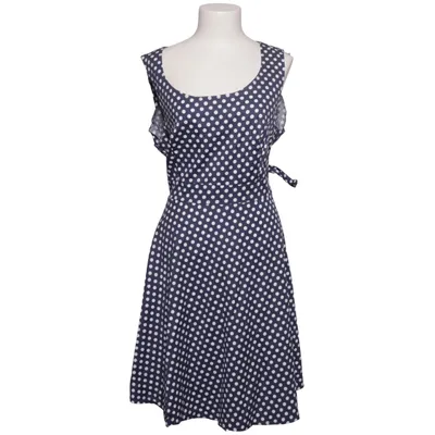Jurk (Blauw, Wit) van Acevog Katoen, Elastaan