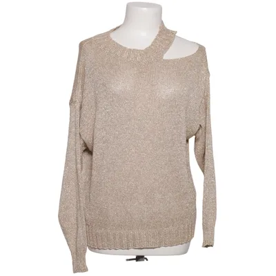 Sweater (Beige) fra Life Style Metallfiber, Viscose
