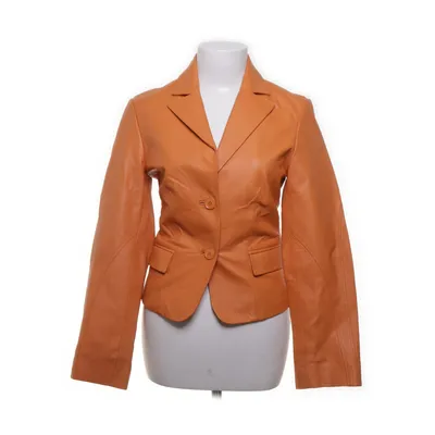 Leather blazer (Orange) from Lynne