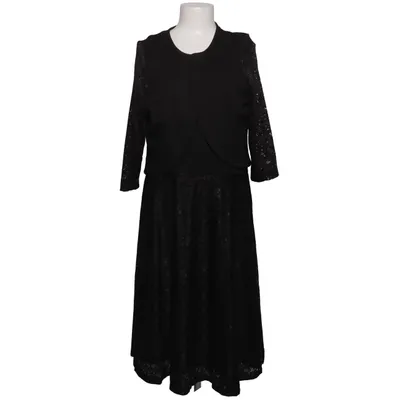 Robe (Noir) de Fair Lady Élasthane, Polyamide, Polyester, Viscose