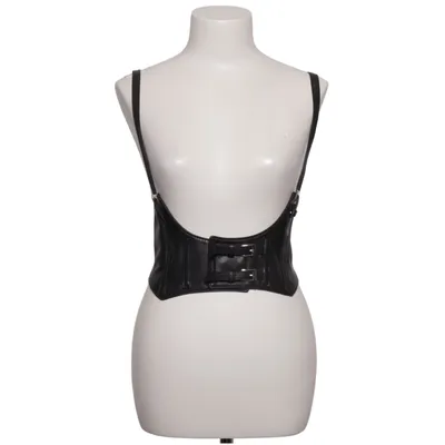 Corset (Black) from Bershka Elastane, Polyester