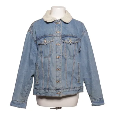 Foret Jeansjakke (Blå) fra Bershka_BSKGIRL Polyester