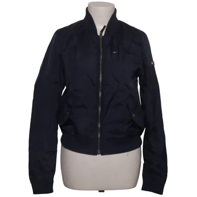Bomberjack (Blauw) van Tommy Hilfiger Denim Elastaan, Leer, Polyamide, Polyester