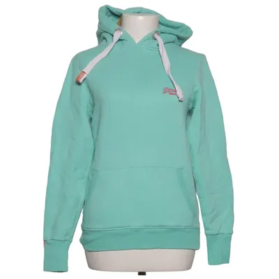 Hættetrøje (Grøn) fra Superdry Bomuld, Polyester