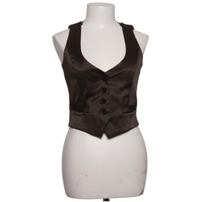 Jakkesætsvest (Brun) fra Zara Basic Bomuld, Elastan, Polyester, Viscose