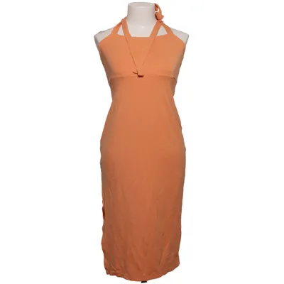Halterneck-kjole (Orange) fra Privacy Please Elastan, Polyamid, Viscose
