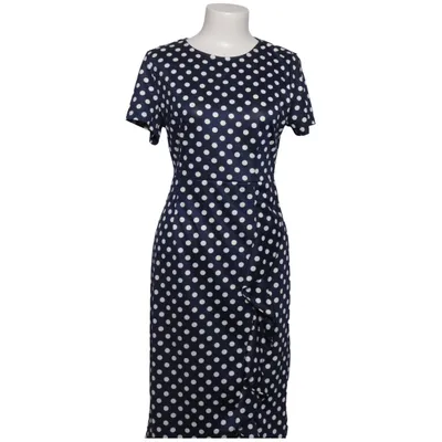Dress (Blue, White) from Oxiuli Fashion Polyester