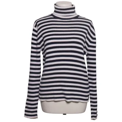 Rollkragenpullover (Blau, Weiß) von Lauren Ralph Lauren Baumwolle