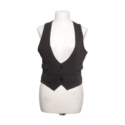Suit vest (Black) from Fashion Elle Elastane, Polyester