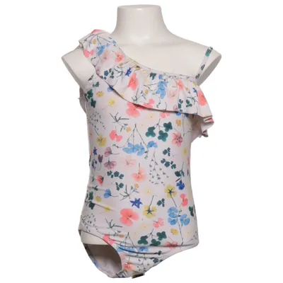 Badedragt (Hvid, Flerfarvet) fra Pusblu Elastan, Polyester