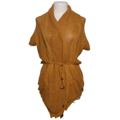 Cardigan (Gul) fra CNC Akryl, Alpacauld, Polyamid