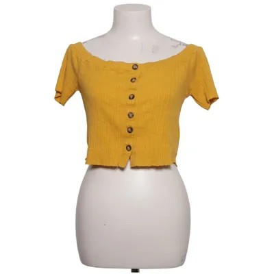 Crop top (Gul) från Sublevel Bomull, Elastan, Polyester, Viskos