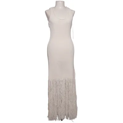 Jurk (Wit) van Zara Katoen, Polyester