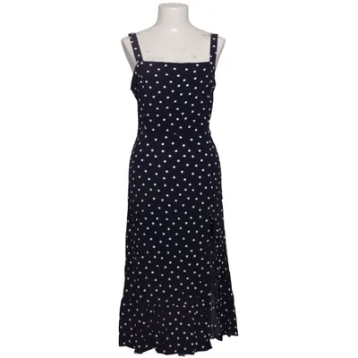 Jurk (Blauw, Wit) van Reserved Viscose