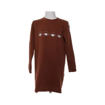 Collegetröja (Brun) från Matilde Bomull, Polyester