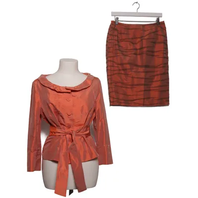 Tailleur jupe (Orange, Marron) de MOO