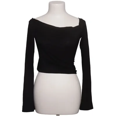 Crop top (Noir) de Reformation Élasthane, Lyocell