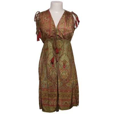 Klänning (Grön, Röd, Flerfärgad) från Boho Style Silke, Viskos