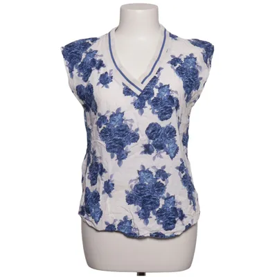 Top (White, Blue) from Sarah John Cotton