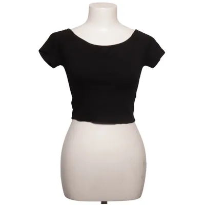 Crop top (Black) from Pull & Bear Teen