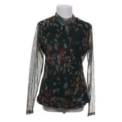 Blus (Grön, Flerfärgad) från Kaffe Elastan, Polyester