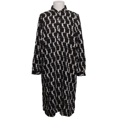 Shirt dress (Black, White) from Milano Italy