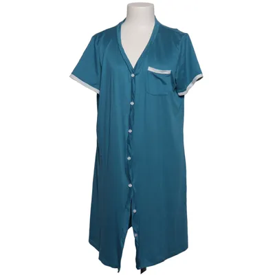 Nightshirt (Blue, White) from Ekouaer Elastane, Viscose