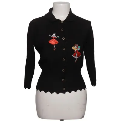Cardigan (Noir, Multicolore) de Banned Élasthane, Nylon, Viscose