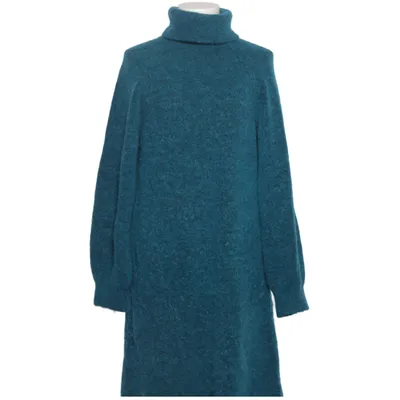 Turtleneck dress (Turquoise) from Hallhuber Acrylic, Alpaca wool, Elastane, Polyamide