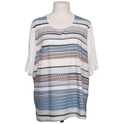 T-shirt (Blanc, Bleu, Gris) de KS Selection Élasthane, Viscose