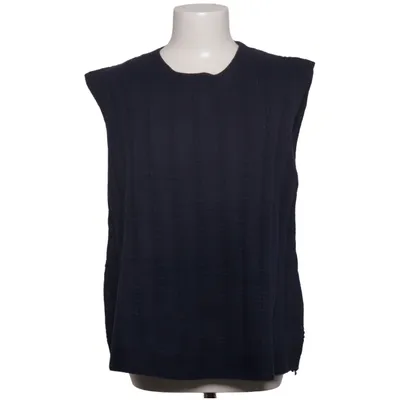 Slipover (Blue) from Moocci Polyester, Viscose